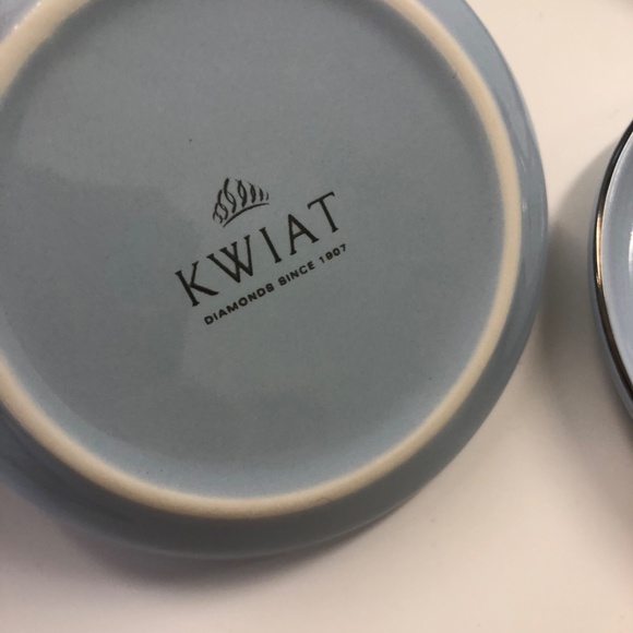 Kwiat Diamonds Limited Edition coaster / jewelry dish set of 4 - New! - Picture 4 of 4